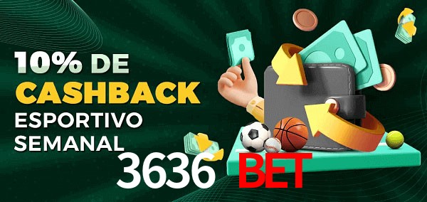 10% de bônus de cashback na 3636 BET